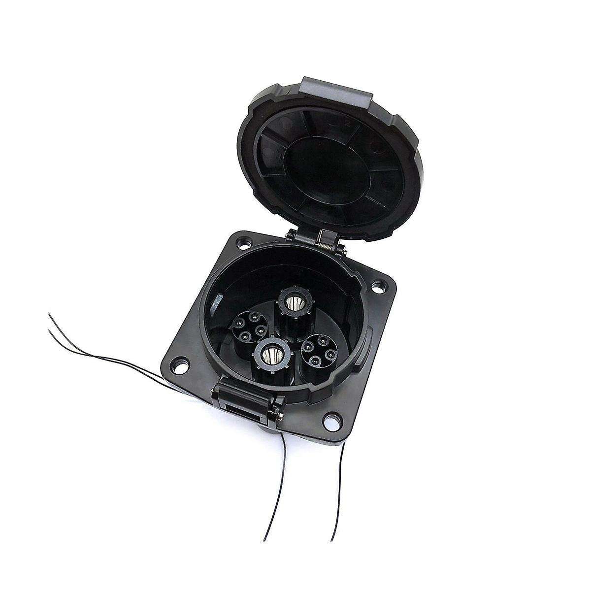 Ev Charger Connector Chademo Socket 200a Evse Chademo Inlet Socket for Japanese Electric Dc Adapter
