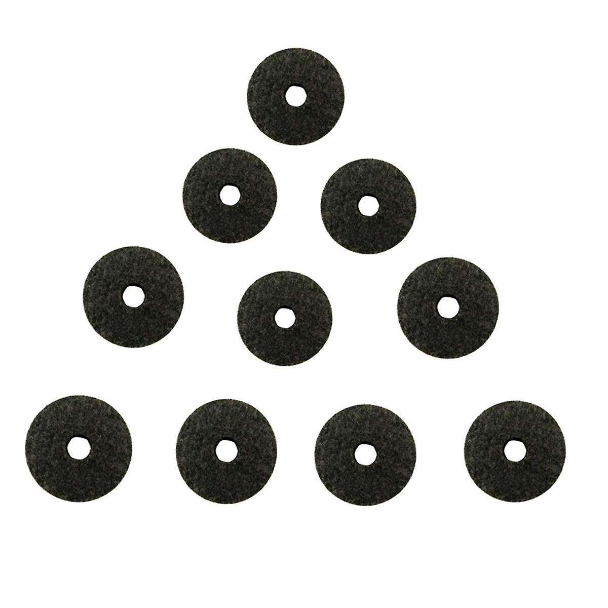 Felt 2.5CM 10 Pieces Drum Cymbal Felt Pad Drum Anti-Slip Felt Drum Accessories