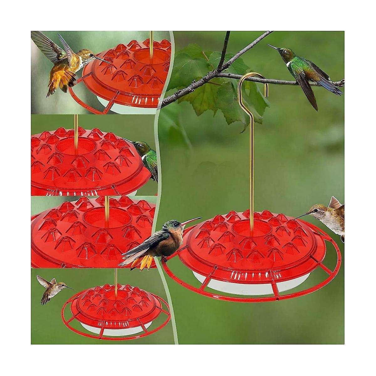 Feeders for Outdoors Hanging Ant and Bee Proof, 30 Feeder Ports,easy to Clean, Bird Feeders for Out