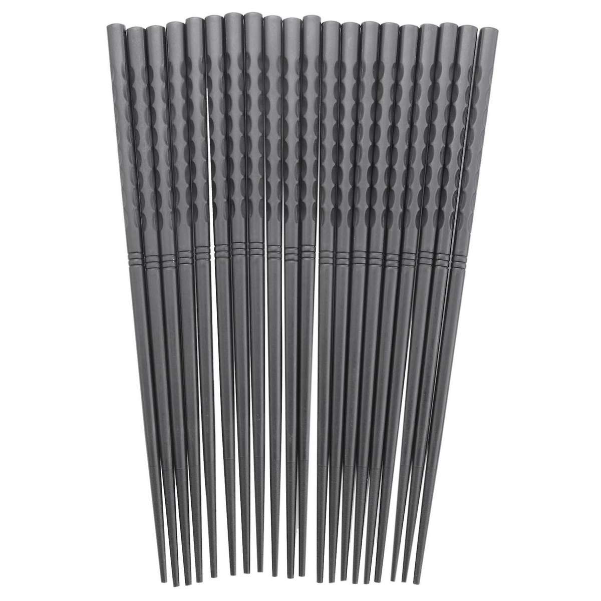 Fiberglass Chopsticks Set Reusable Dishwasher-Safe Chopsticks for Home Restaurant Housewarming (10 P