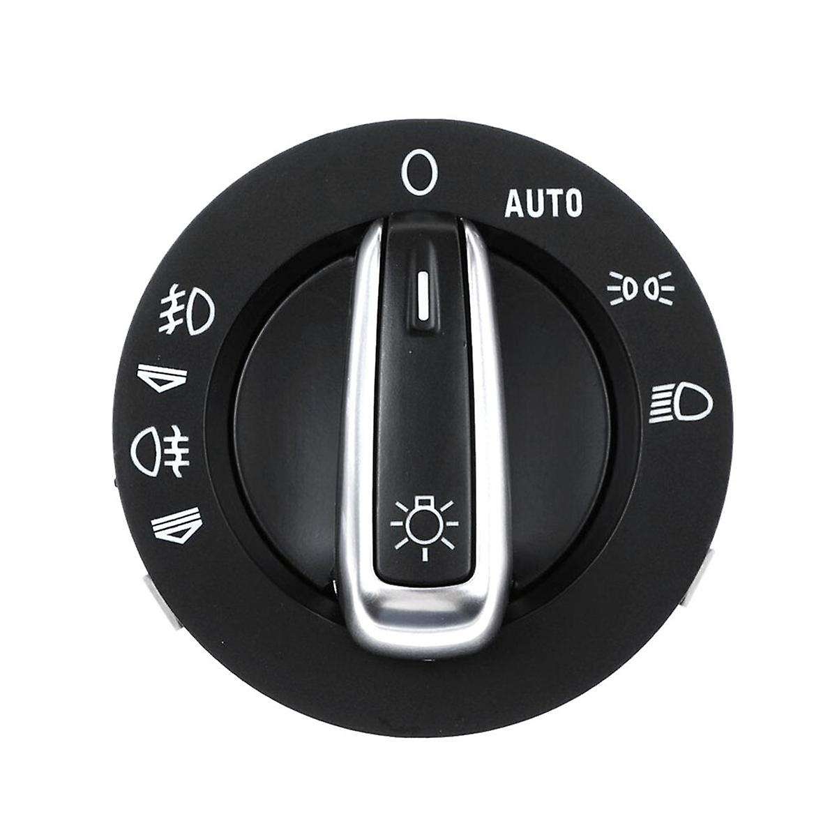 Fits for A6 S6 C6 RS6 Allroad Chrome Auto Headlight Switch Fog Light 4FD941531A 4F1941531E
