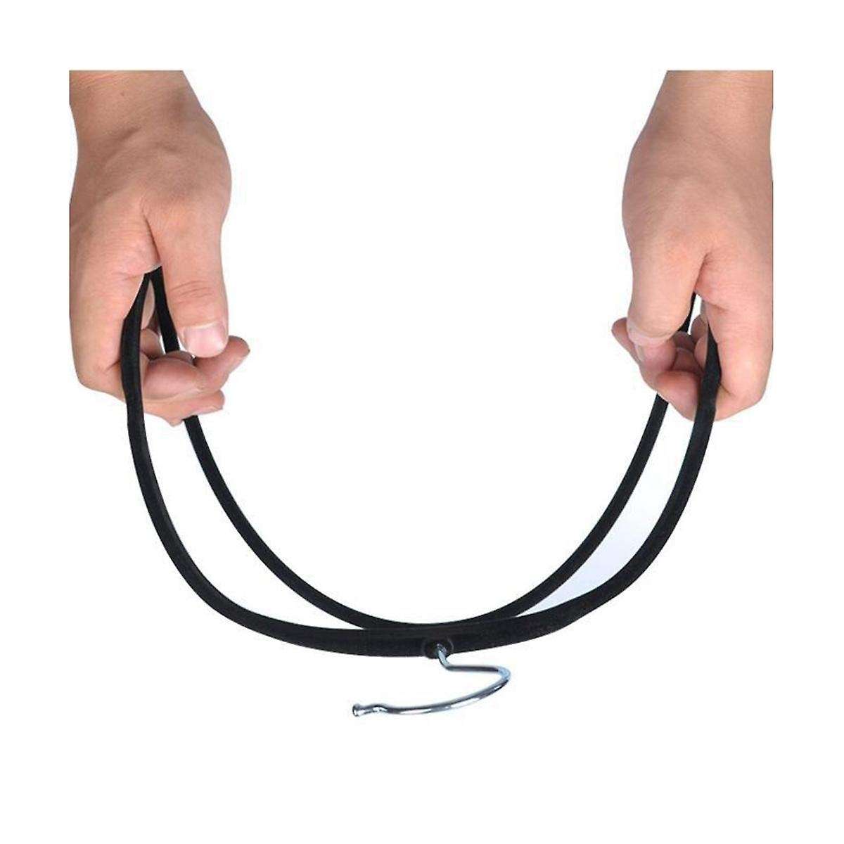Flocking Non- Suit Hangers - Pack Of 30, Black