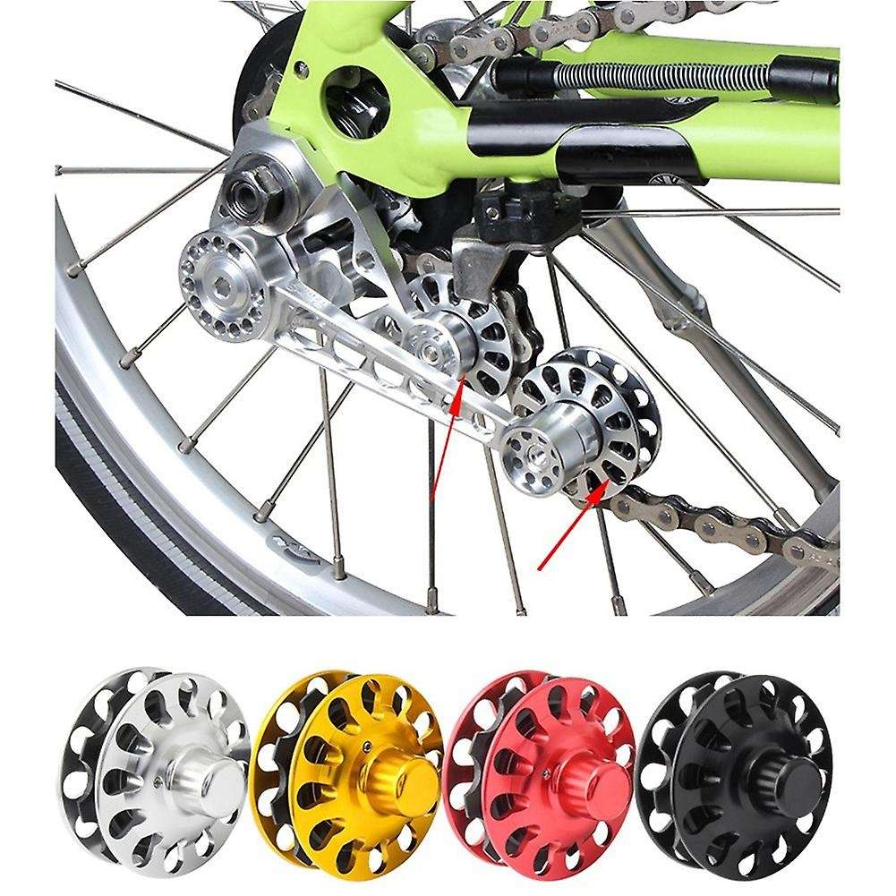 Folding Bike Chain Guide Single-Disc 2/3/6 Speed Rear Derailleur Chain Tensioner for Inner Outer Shi