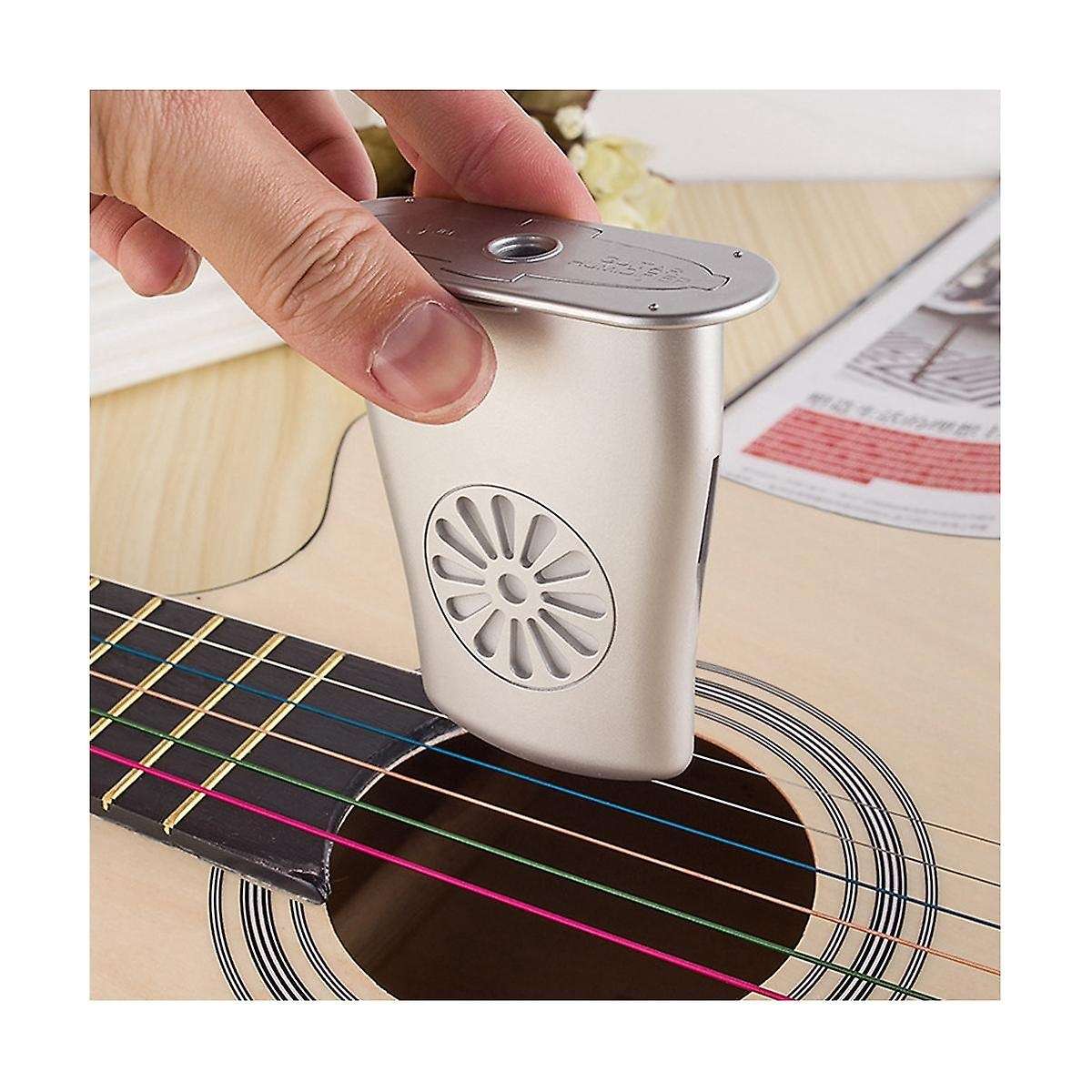 Folk Singleboard Guitar Humidifier to Prevent Panel Cracking Humidity Adjuster Guitar Soundhole Hum