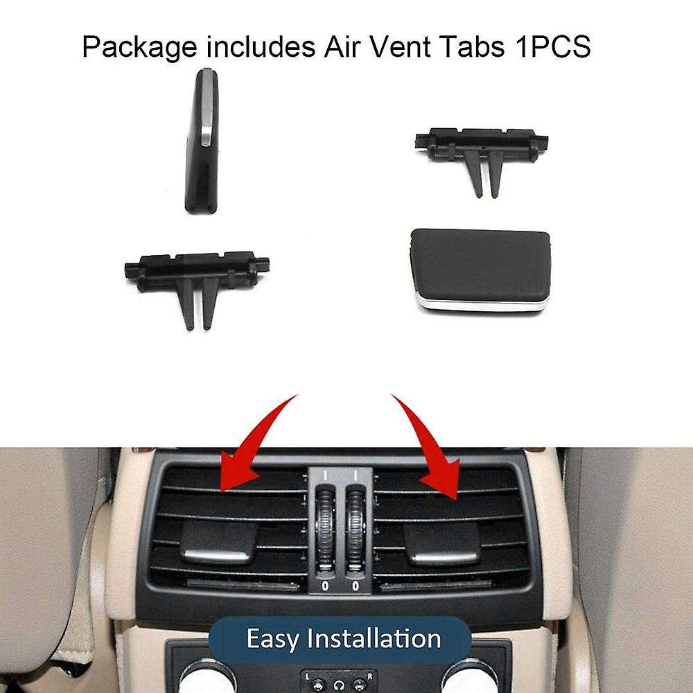 for  X5/X6 Vent Outlet Tab , Rear Row Grille Clips for  X5 E70 2006-2012, X6 E71 2008-2013