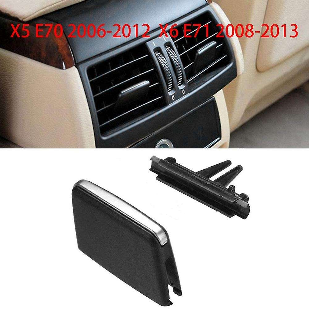 for  X5/X6 Vent Outlet Tab , Rear Row Grille Clips for  X5 E70 2006-2012, X6 E71 2008-2013