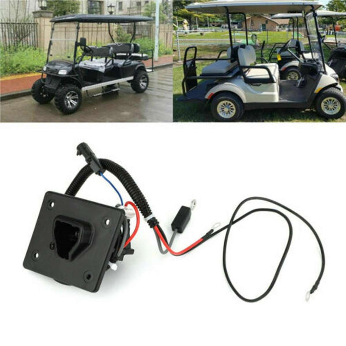 for / Rxv Charger Receptacle 48v Golf Cart with Delta-q Charger 602529