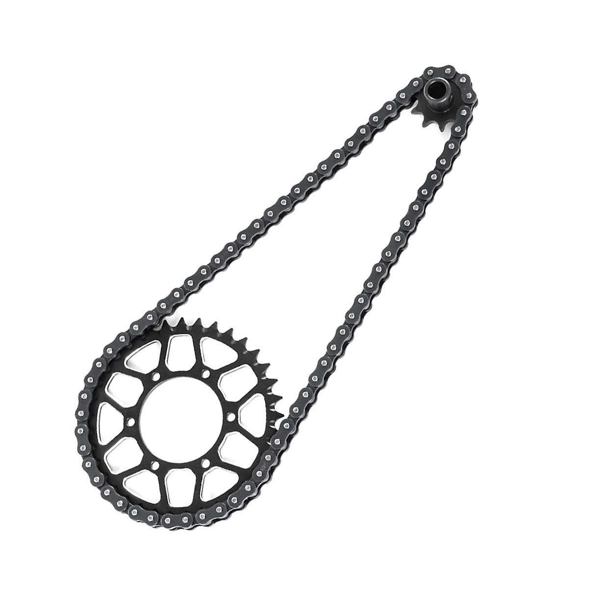 for 1/4 Promoto-MX Remote-Controlled Motorcycle Front Gear 10T Rear Gear 36T Chain Accessory