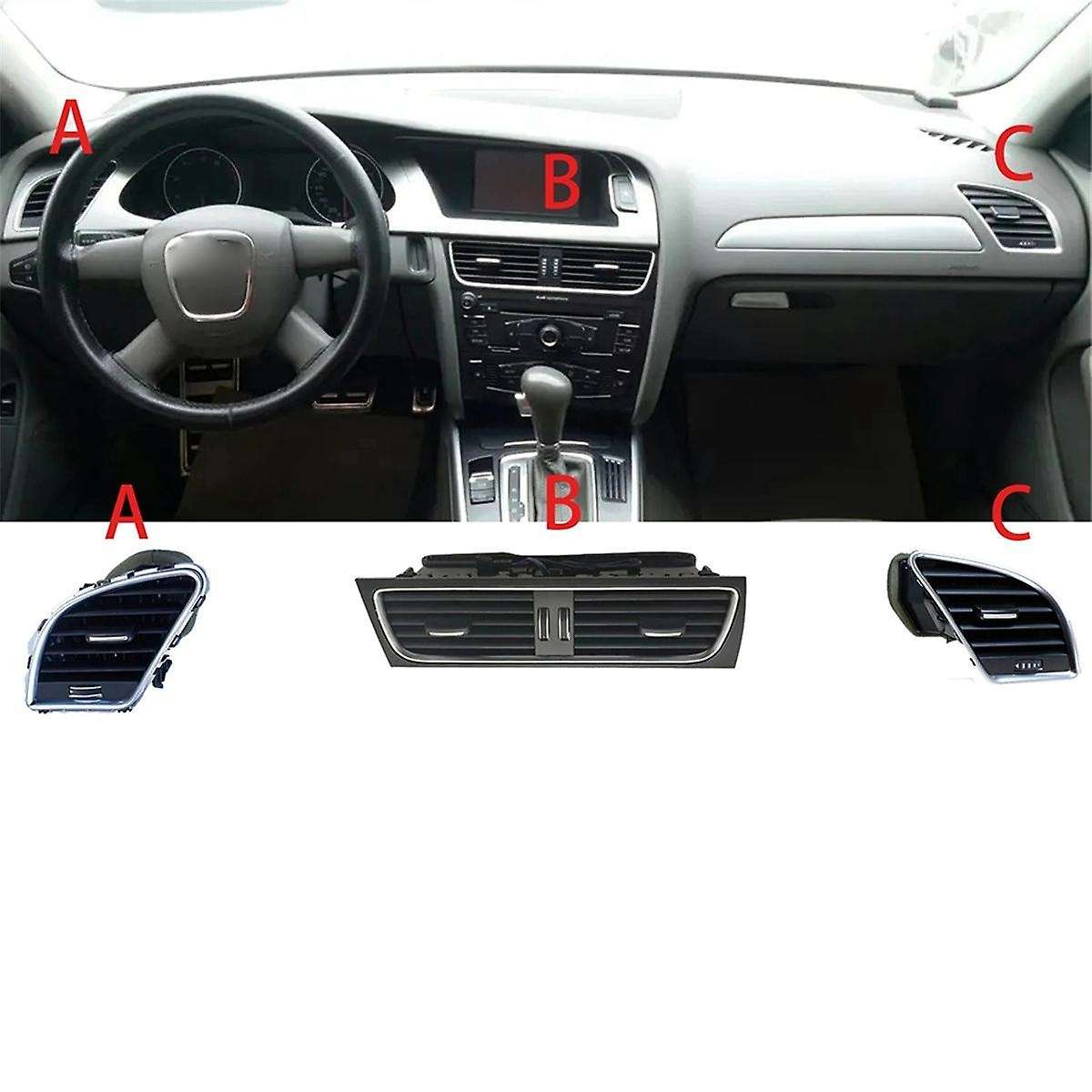 for 2009-2016 A4 B8 Front Dashboard Air Conditioning Air Outlet Air Conditioning Air Outlet 8KD82090