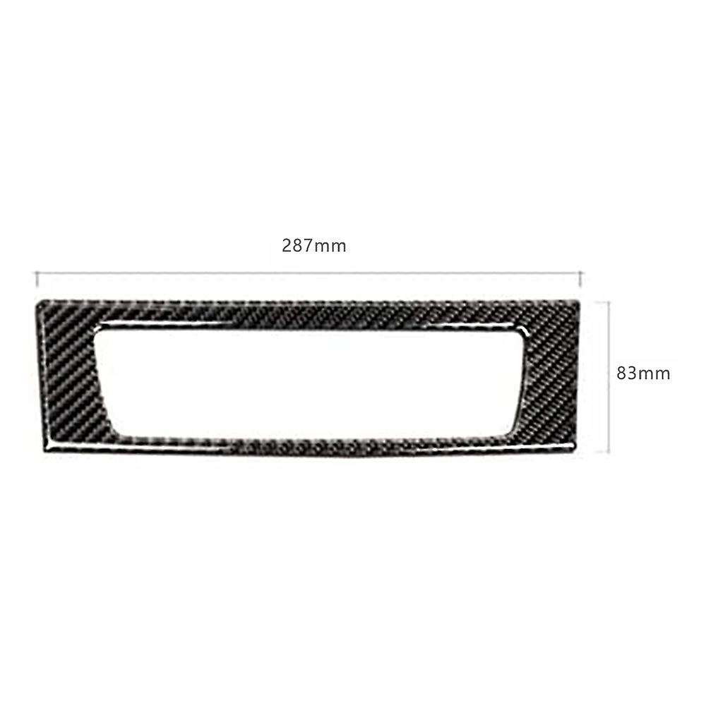 for 2009-2015 Z4 Car Carbon Fiber Sticker Z4 CD Panel Carbon Fiber Sticker