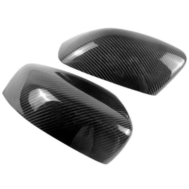for 2013-2016 Real Carbon Fiber Side Rear View Mirror Cover Trim Side Wing Mirror Caps Car Accessor