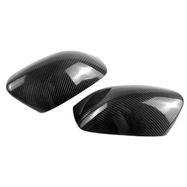 for 2013-2016 Real Carbon Fiber Side Rear View Mirror Cover Trim Side Wing Mirror Caps Car Accessor