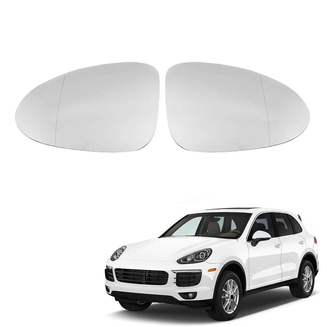 for 2014-2020 Car Front Right Heated Side Door Wing Rear View Mirror Lens Glass