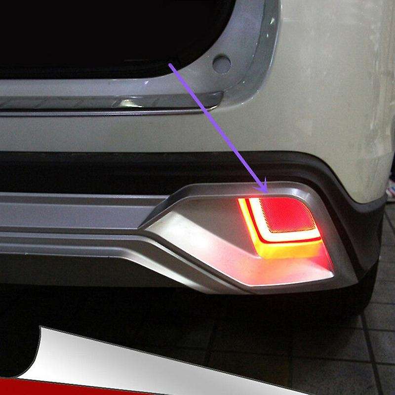 for 2015-2020 LED Rear Bumper Reflector Brake Light Fog Light Lamp Indicator Lights Taillights