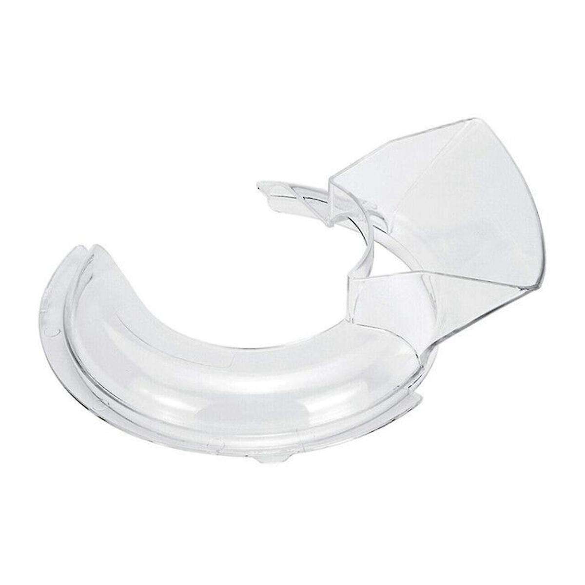 for 4.5-5QT Tilt Head Stand Mixer Pastry Beater & Secure Fit Pouring Shield Attachment Stainless Fl