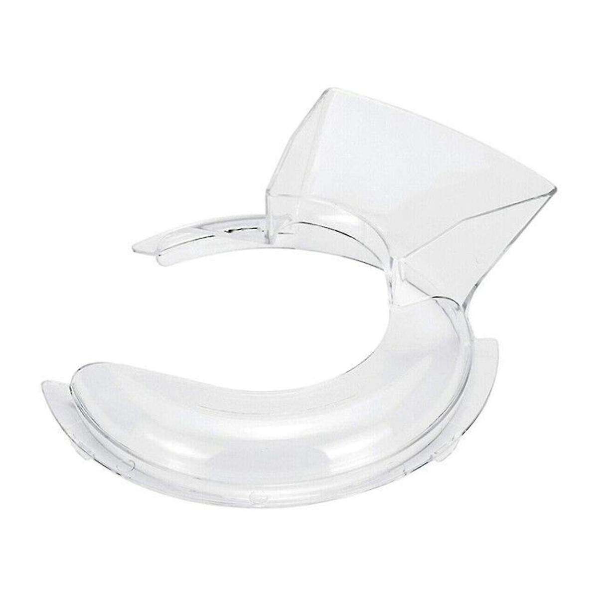 for 4.5-5QT Tilt Head Stand Mixer Pastry Beater & Secure Fit Pouring Shield Attachment Stainless Fl
