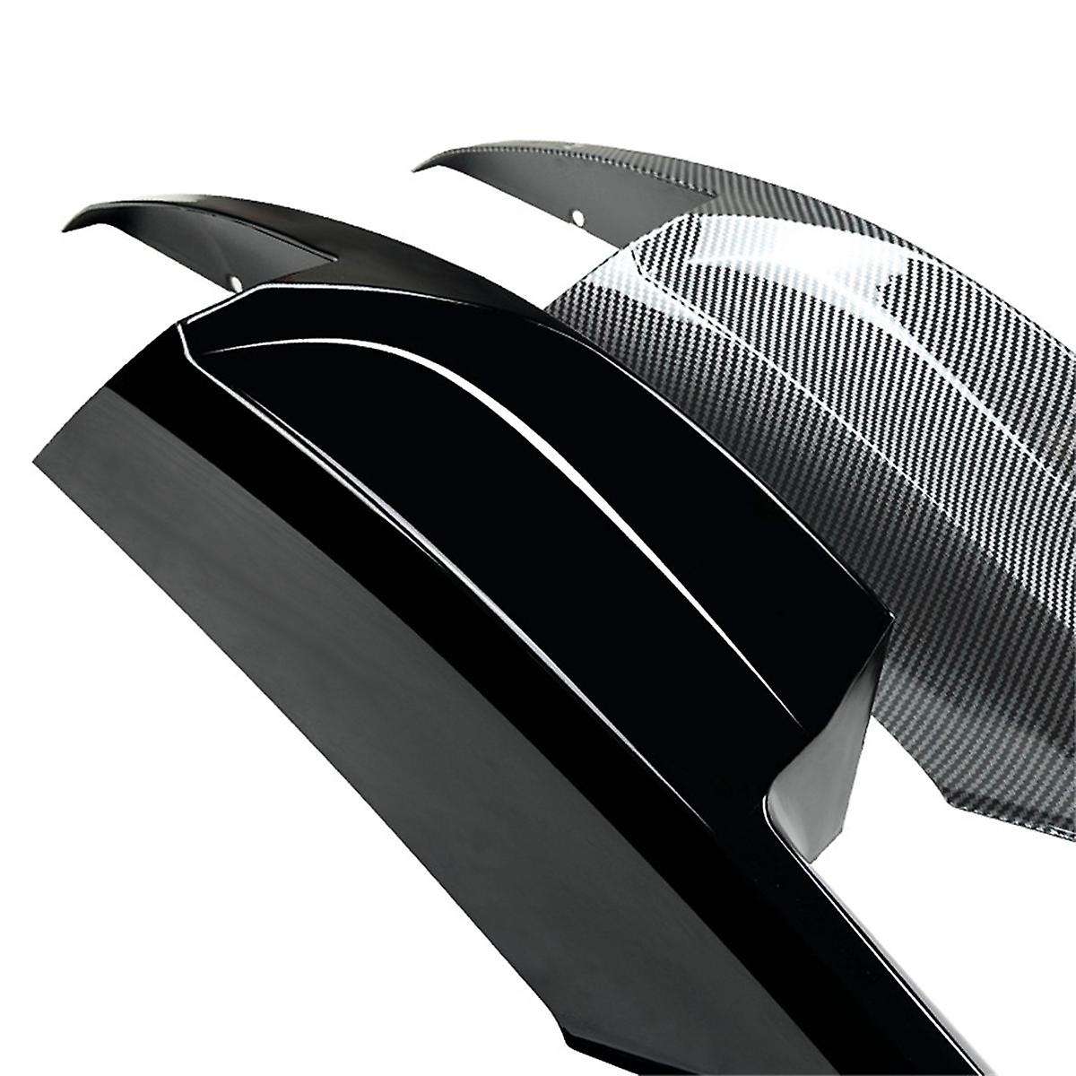 for 5 Series M5 F10 2011-2017 Front Bumper Lip Angle Diffuser Splitter Spoiler Protector Carbon Fib