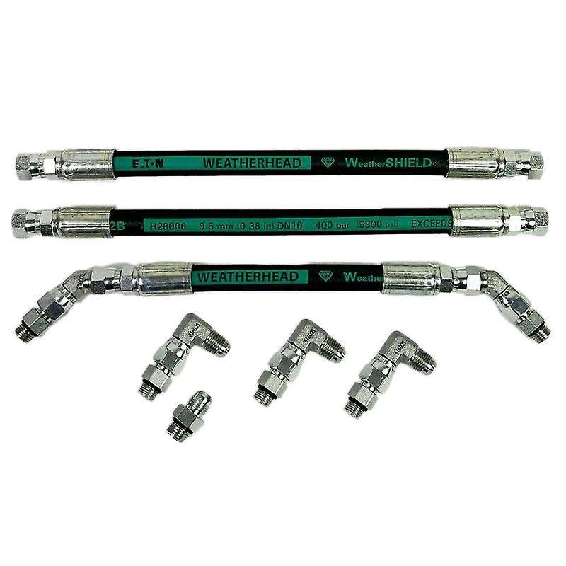 for 99-03 7.3L High Pressure Oil Pump HPOP Crossover Line Hose Set