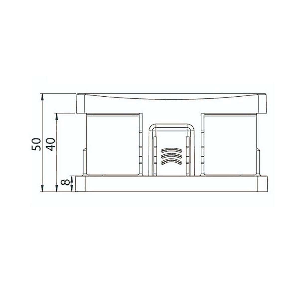 for Anl Fork Bolt Fuse Box Car One In Out High Current 100a Fuse Box