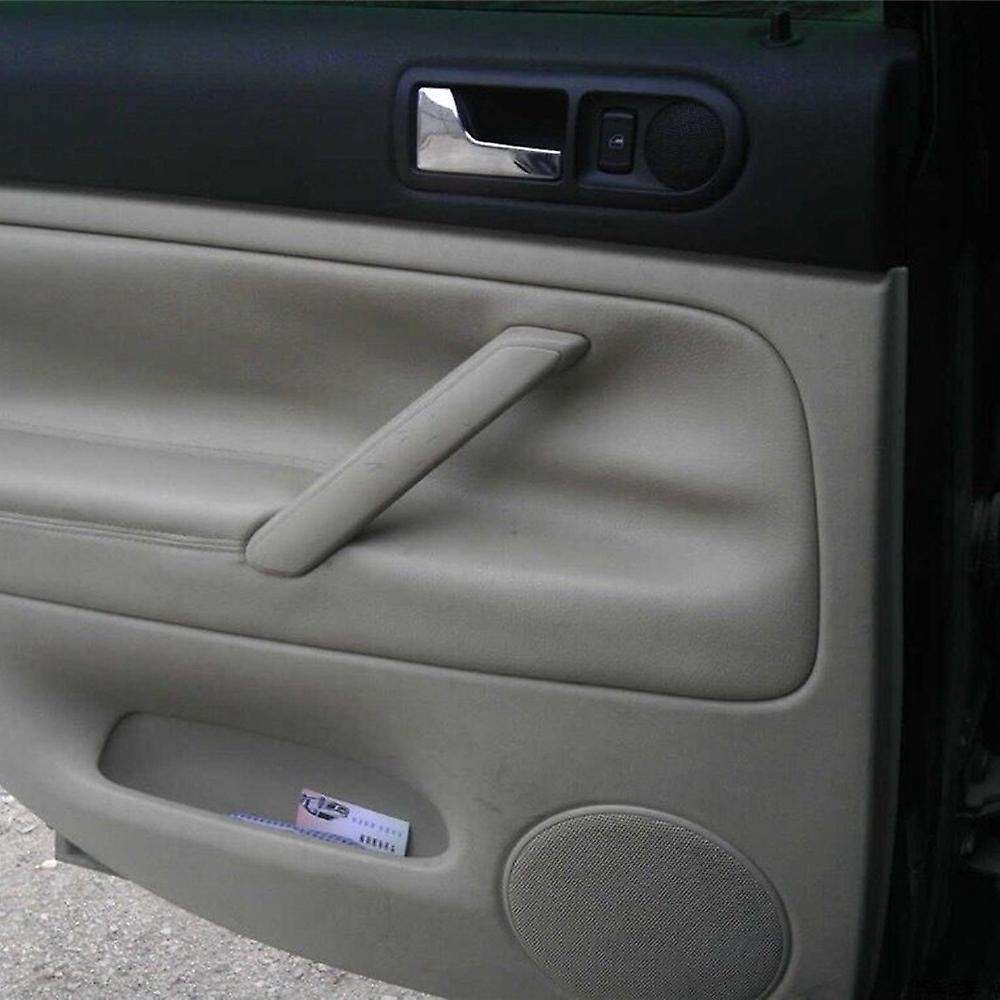 for B5 1998-2005 Carbon Fiber New Interior Door Handle Window Panel Trim 5Pcs