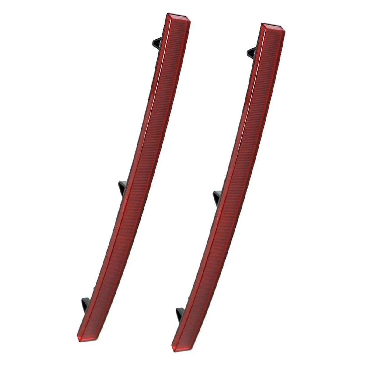 for C7 2014-2019 Red Lens Rear Bumper Reflector LED Lights 84031887 84031888 Car Tail Brake Lamp