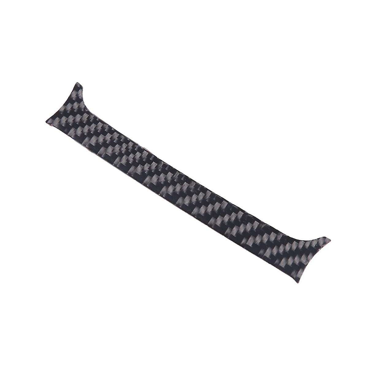 for C7 2014-2019 Soft Carbon Fiber Car Center Navigation Screen Decorative Frame Cover Trim Sticker