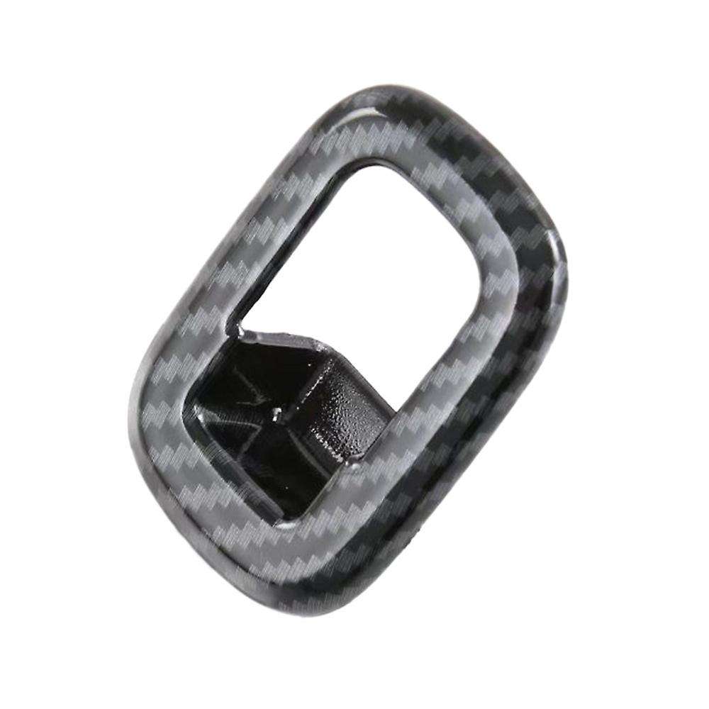for C-Class W206 C260 2022 Car Interior Sticker Rear Trunk Switch Decorative Cover Carbon Fiber