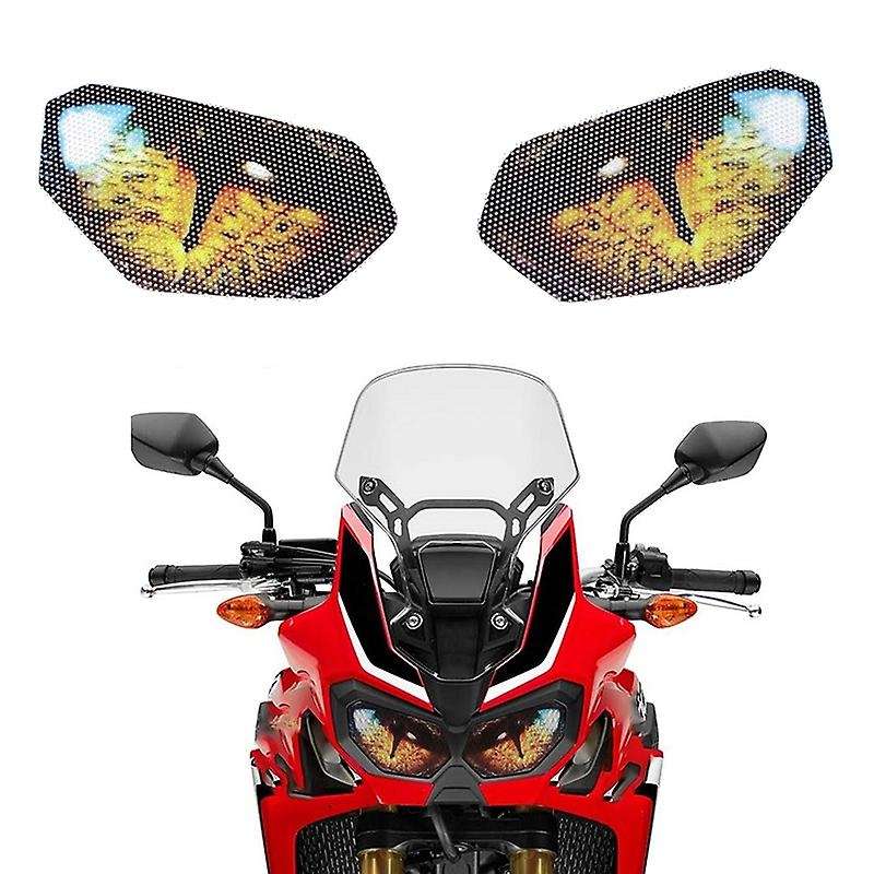 for CRF1000L Afrika Twin 2015-2018 Front Fairing Headlight Stickers Guard Head Light Protection Stic