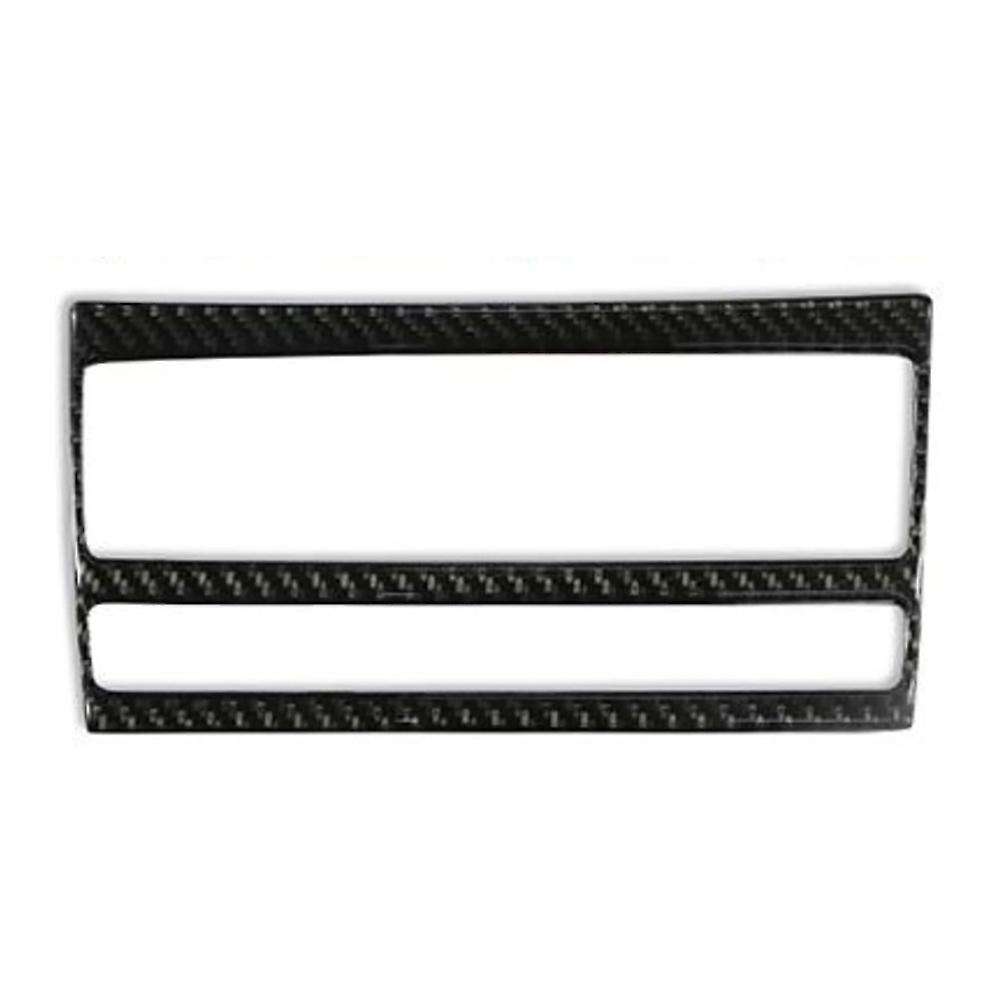 for CX5 -5 2015 2016 Carbon Fiber Central Control Air Conditioning Button Switch Panel Cover Trim Ac