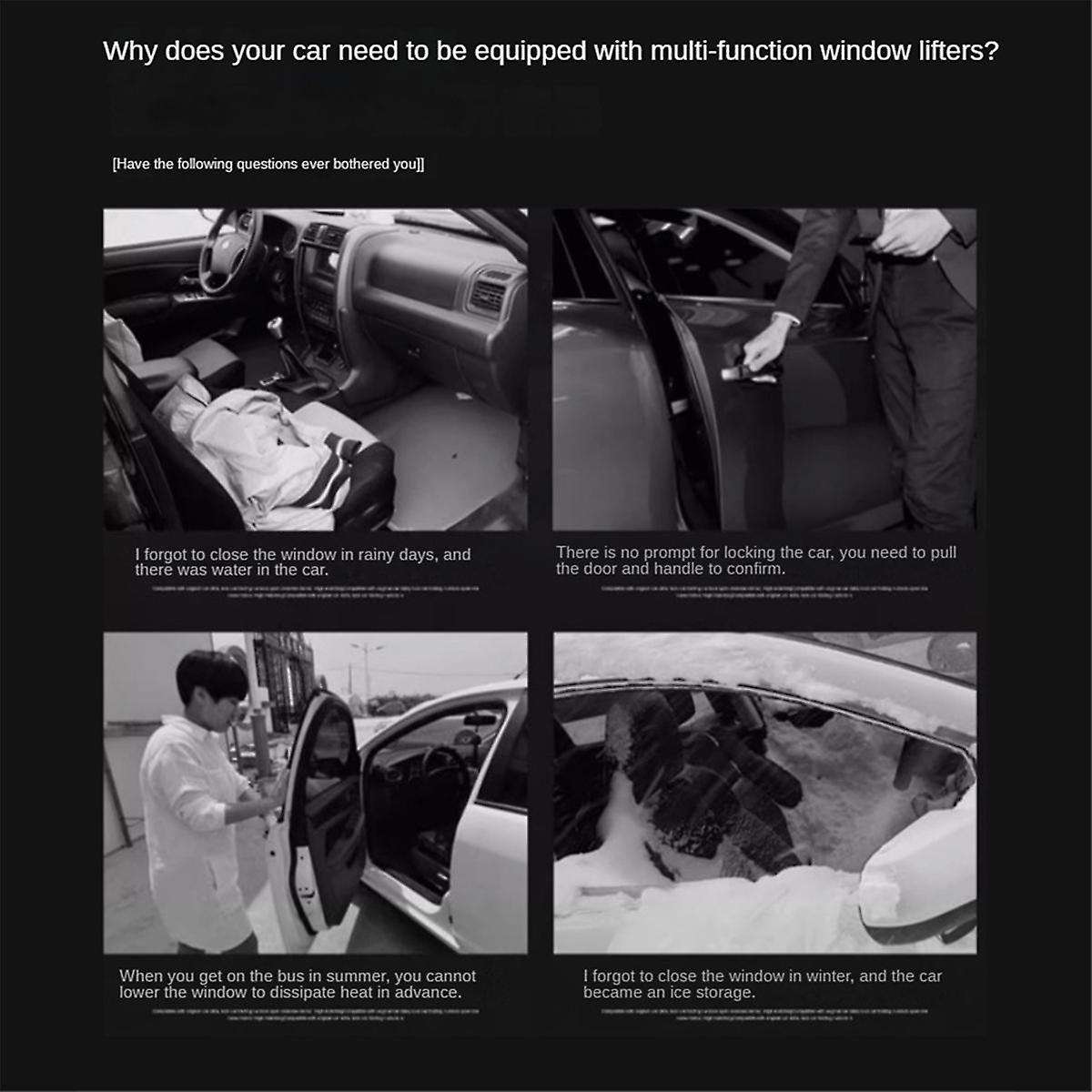 for Dolphin 2023-2024 Car Automatic Window Regulator OBD Plug Closer Module Window Lift