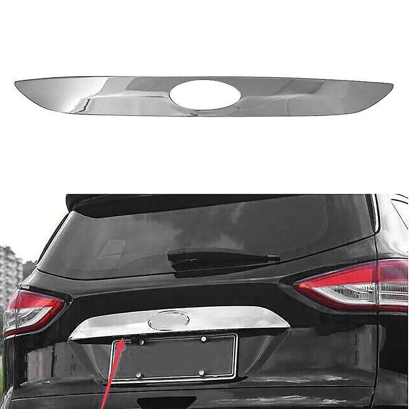 for Escape Kuga 2013-2016 Chrome Rear Trunk Lid Door Cover Trim Hatch Back Molding Garnish