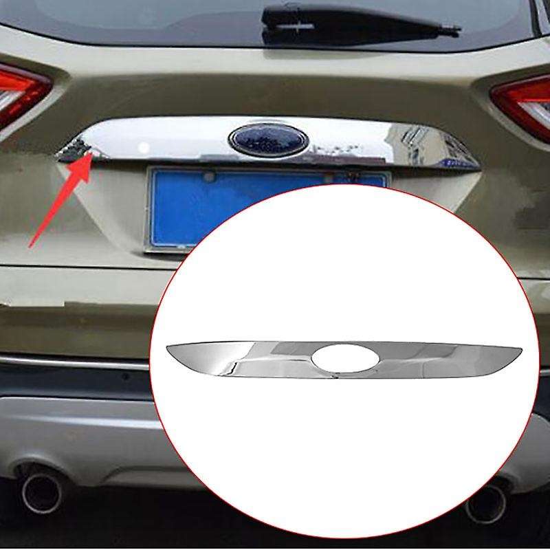 for Escape Kuga 2013-2016 Chrome Rear Trunk Lid Door Cover Trim Hatch Back Molding Garnish