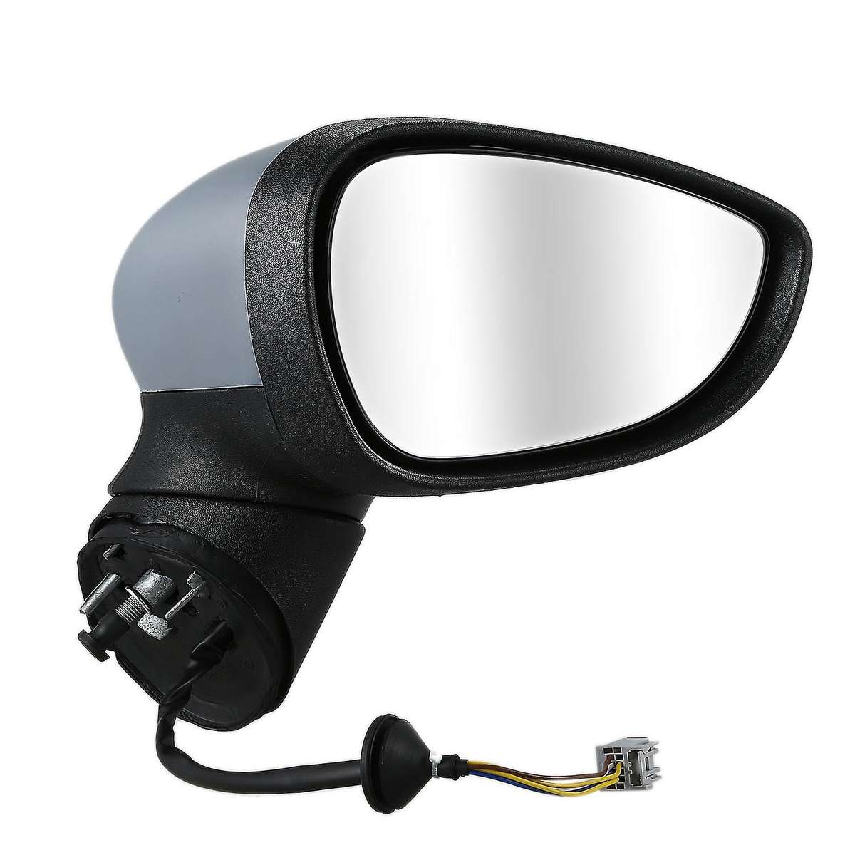 for Fiesta Mk7 2008 - 2012 Electric Wing Door Mirror Primed Right Drivers Side