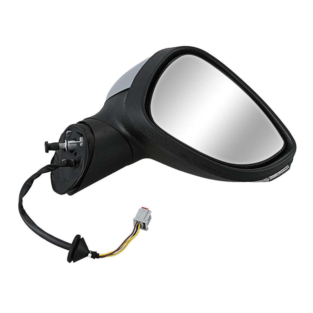 for Fiesta Mk7 2008 - 2012 Electric Wing Door Mirror Primed Right Drivers Side