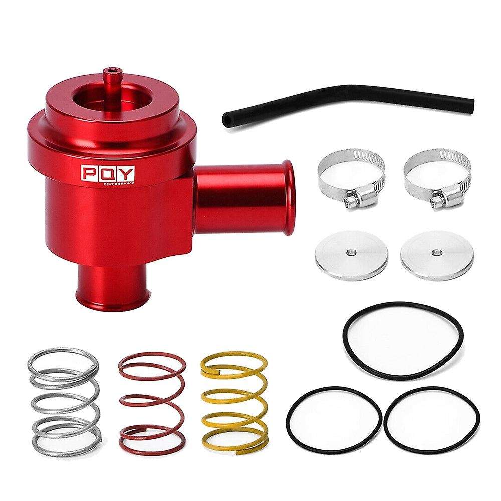 for Golf - 1.8T 2.7T 98-05 Aluminum Blow Off Valve Turbo BOV Diverter Valve Kit Red