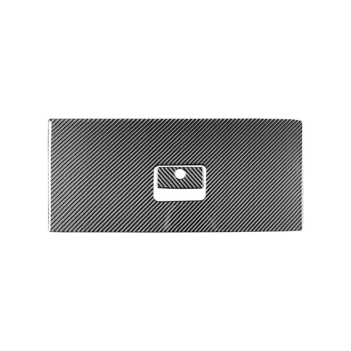 for Golf 4 MK4 1999-2004 LHD Soft Carbon Fiber Car Passenger Side Storage Glove Box Panel Cover Trim