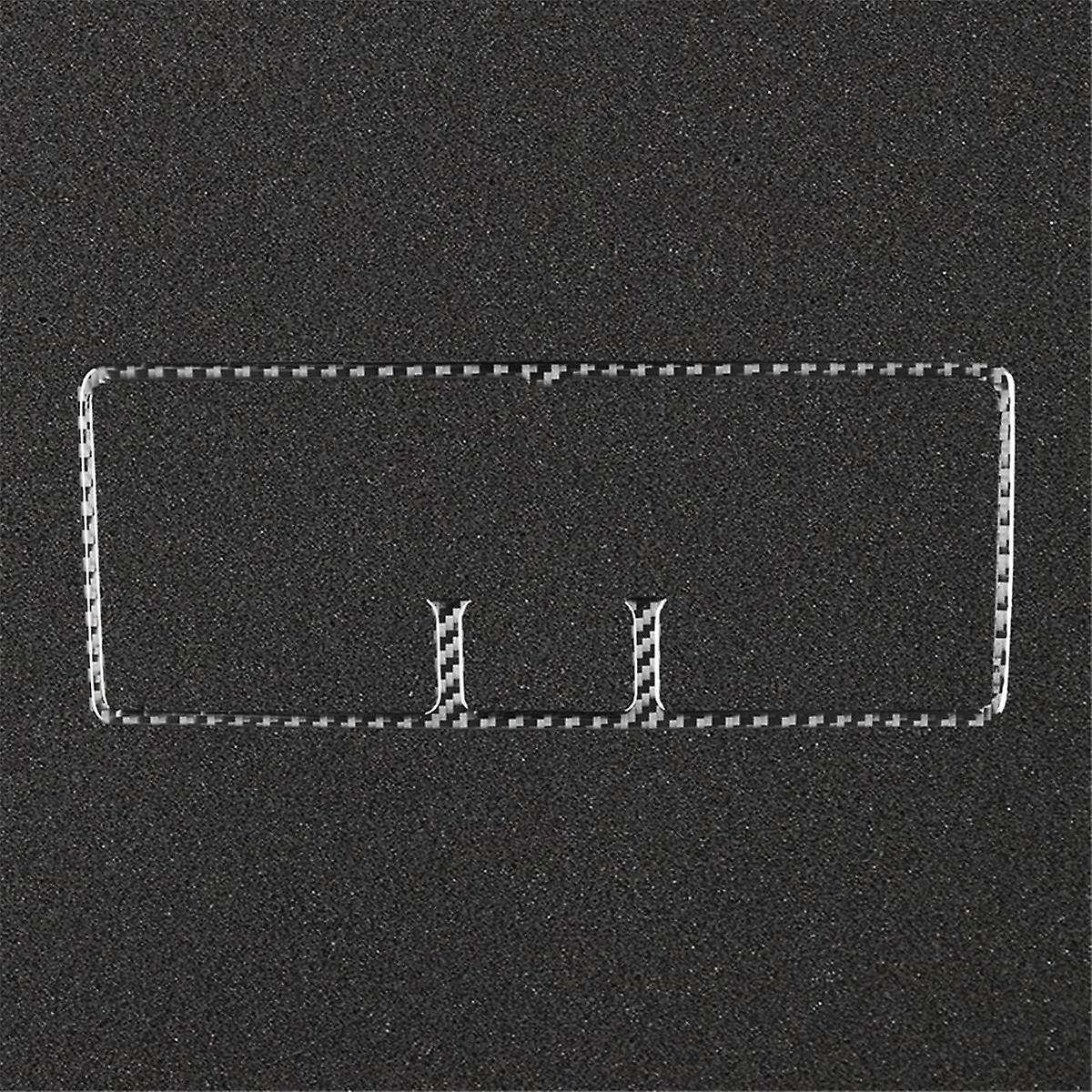 for Golf 4 MK4 1999-2004 Soft Carbon Fiber Car Center Control Air Condition Outlet Vent Trim Cover A