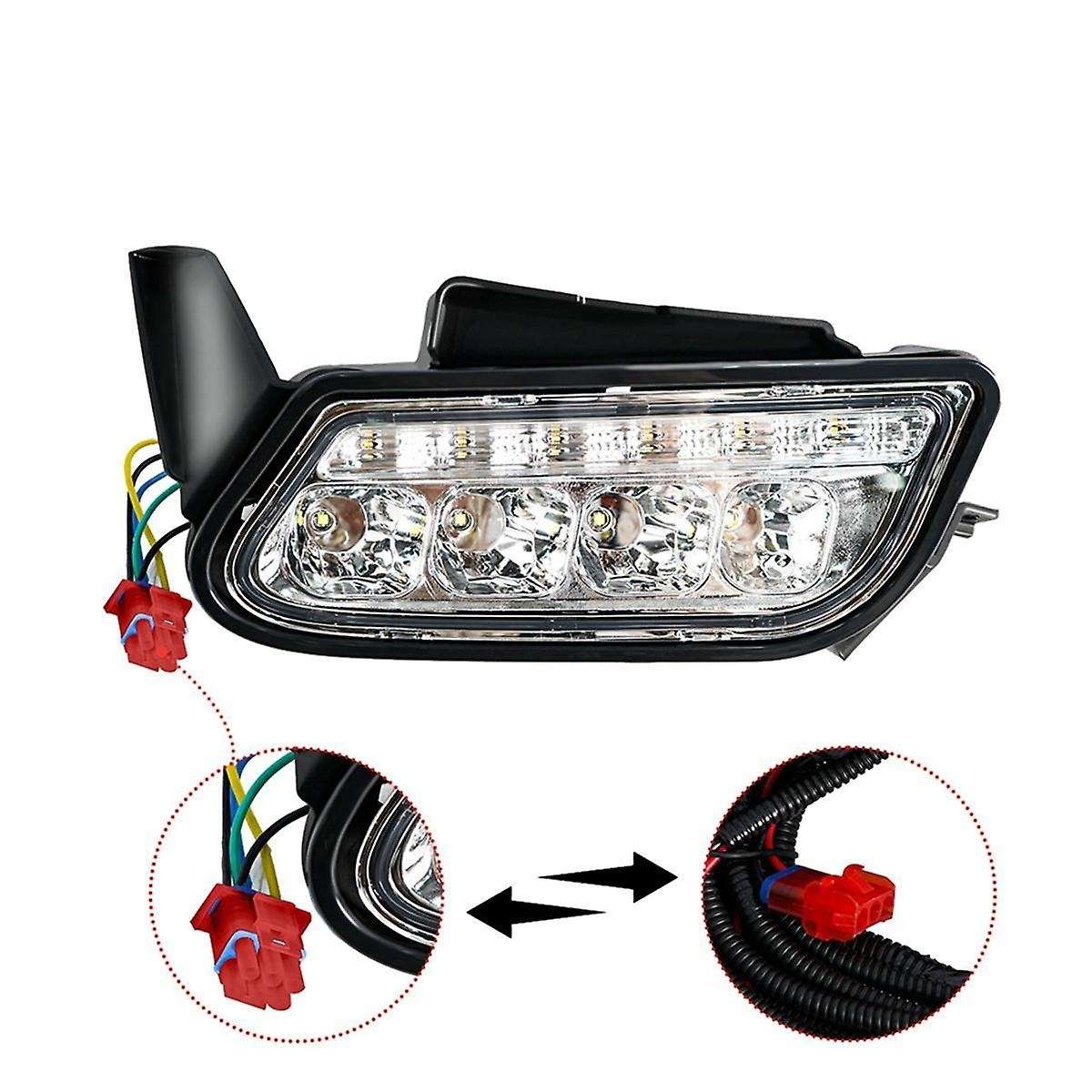for Golf Cart Headlight for ClubCar TEMPO Head Light Tail Lights Kit Brake Turn Signal Light