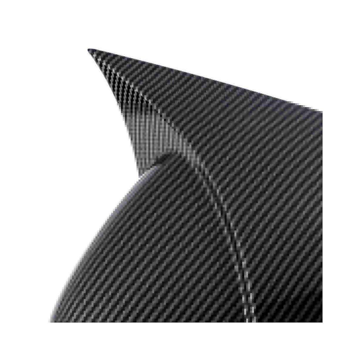 for Golf Mk7 Mk7.5 Gtd R Rear Mirror Cover Bullhorn Conversion Universal Carbon Grain