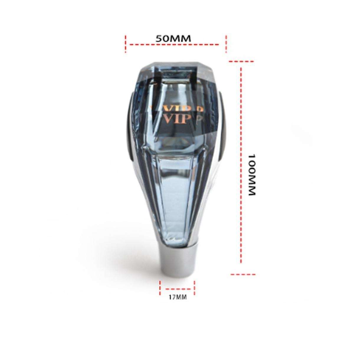 for Handa Retrofit 7 Colour Gear Knob Crystal Gear Knob with Illuminated Letter X