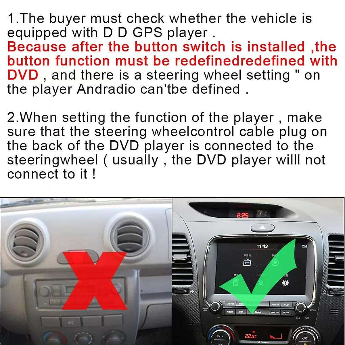 for K2 2011-2014 Multifunction Steering Wheel Control Button Audio Phone Volume Switch with Backlig