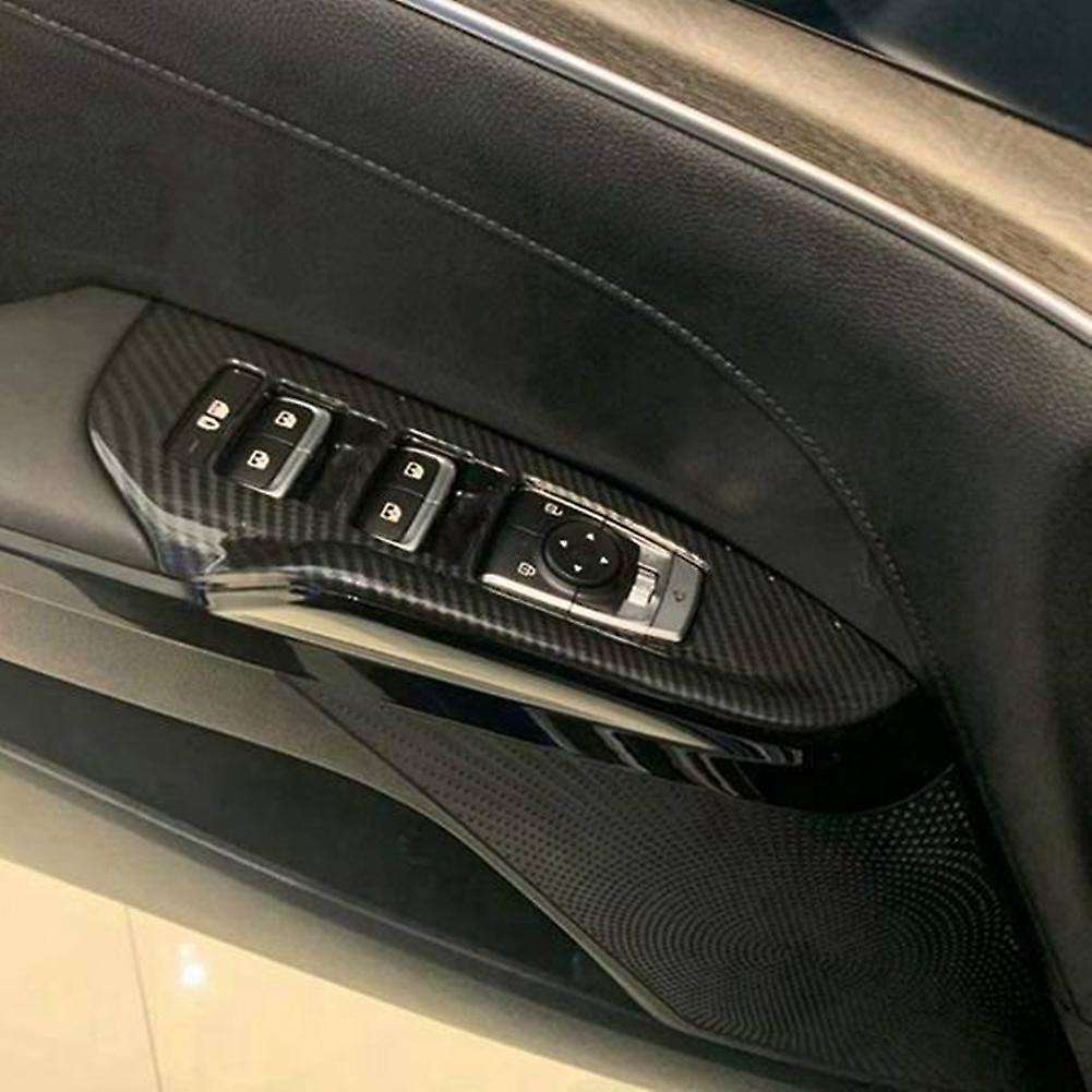 for K5 2020 2021 2022 Car Door Armrest Panel Window Lift Switch Button Cover Trim Decor Frame Access