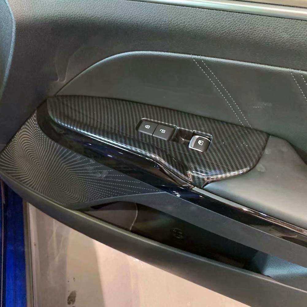 for K5 2020 2021 2022 Car Door Armrest Panel Window Lift Switch Button Cover Trim Decor Frame Access