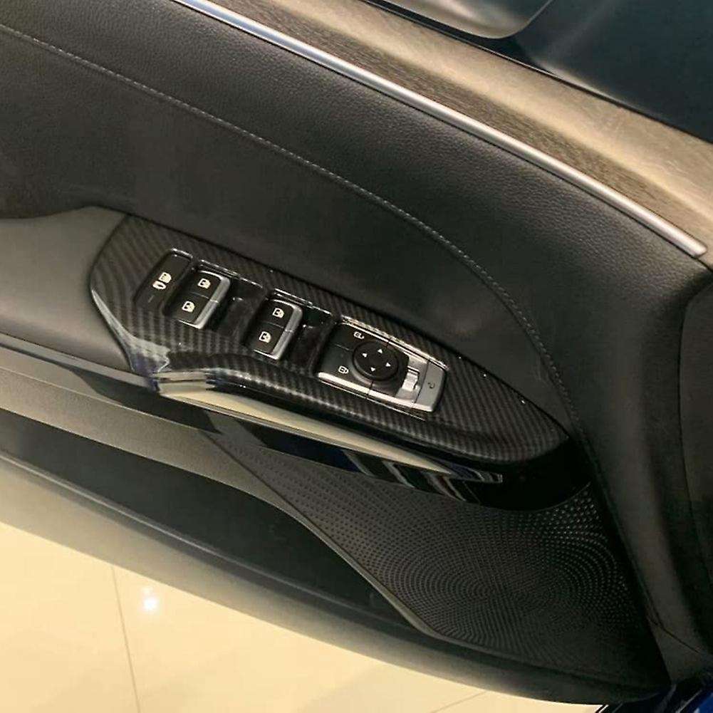 for K5 2020 2021 2022 Car Door Armrest Panel Window Lift Switch Button Cover Trim Decor Frame Access