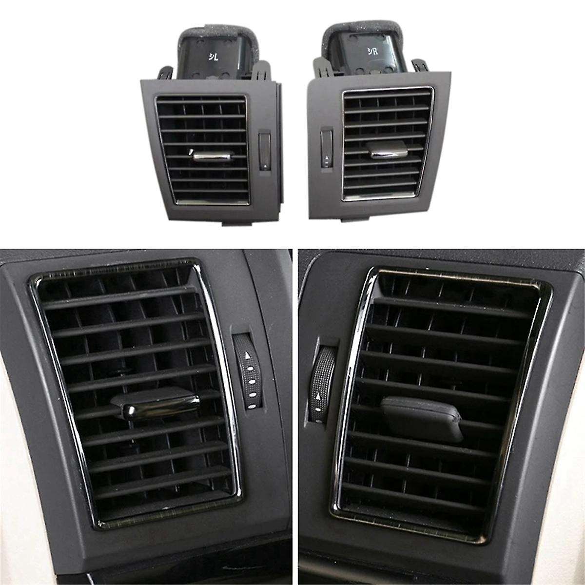 for Land Cruiser LC200 2016-2022 Car Dashboard A/C Air Outlet Vent Trim Central Console Grille