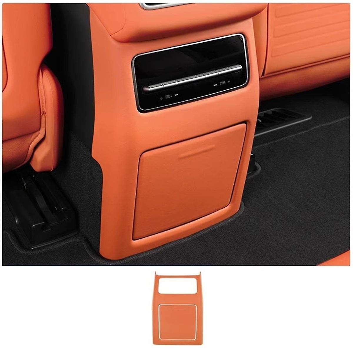 for Li Lixiang L7 2022-2024 Car Rear Refrigerator Anti-Kick Cover Anti-Scratch Refrigerator Panel St