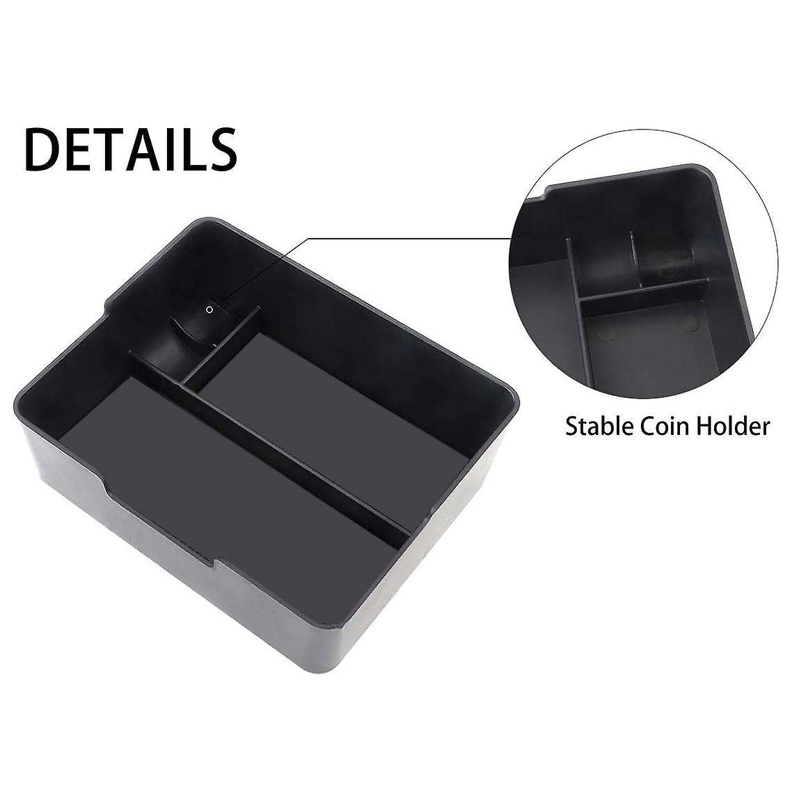 for Model 3 Model Y Center Console Organizer Tray Accessoies with Coin and Sunglass Holder
