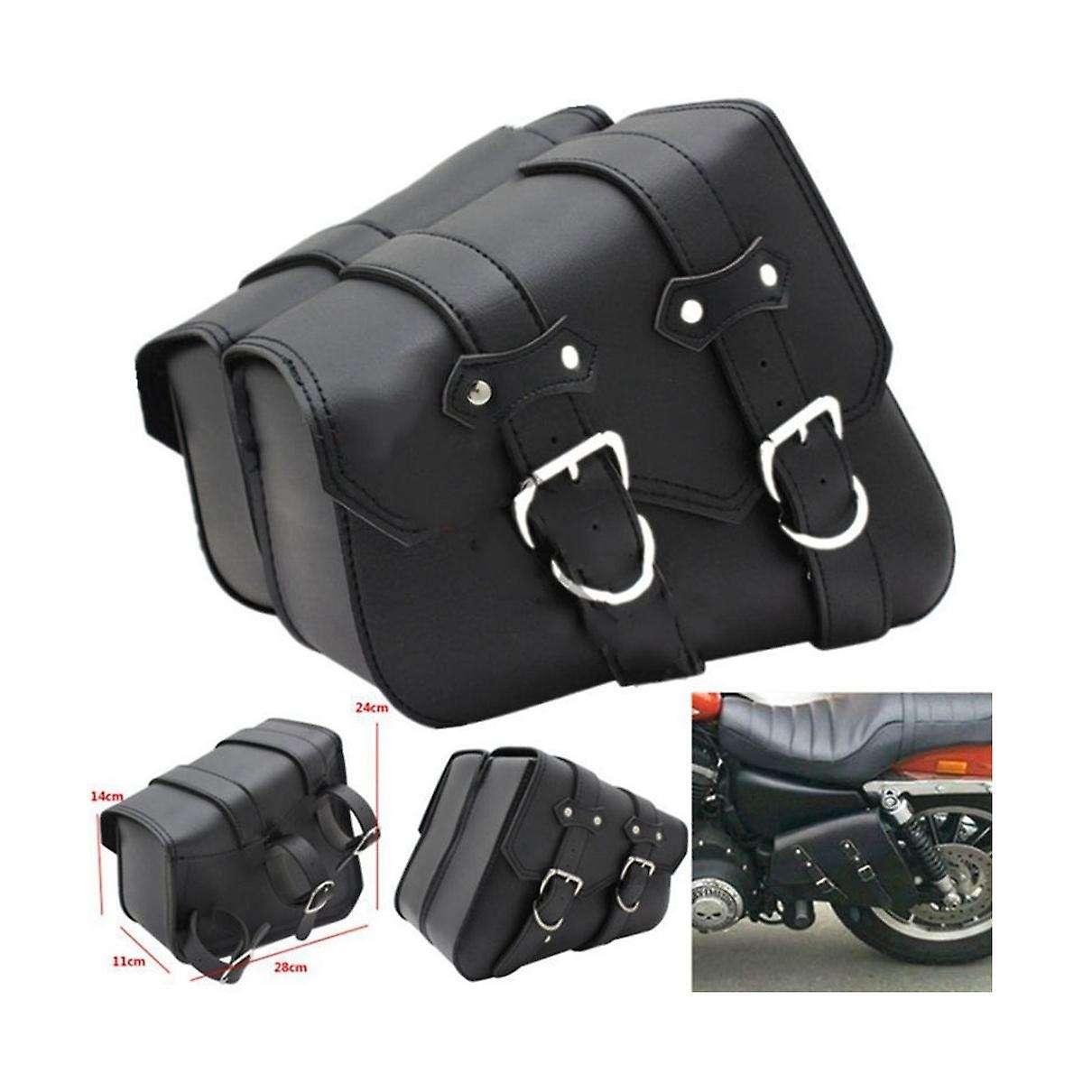 for Motorbike Conversions Motorcycle Side Cases Side Bags Toolkit Triple-cornered Side Bag Waterpro