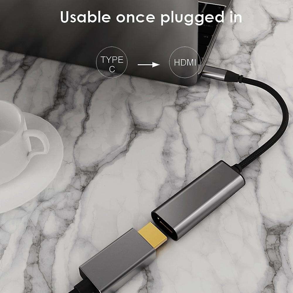 Type C to Hdmi-compatible Female 4k 60hz Converter