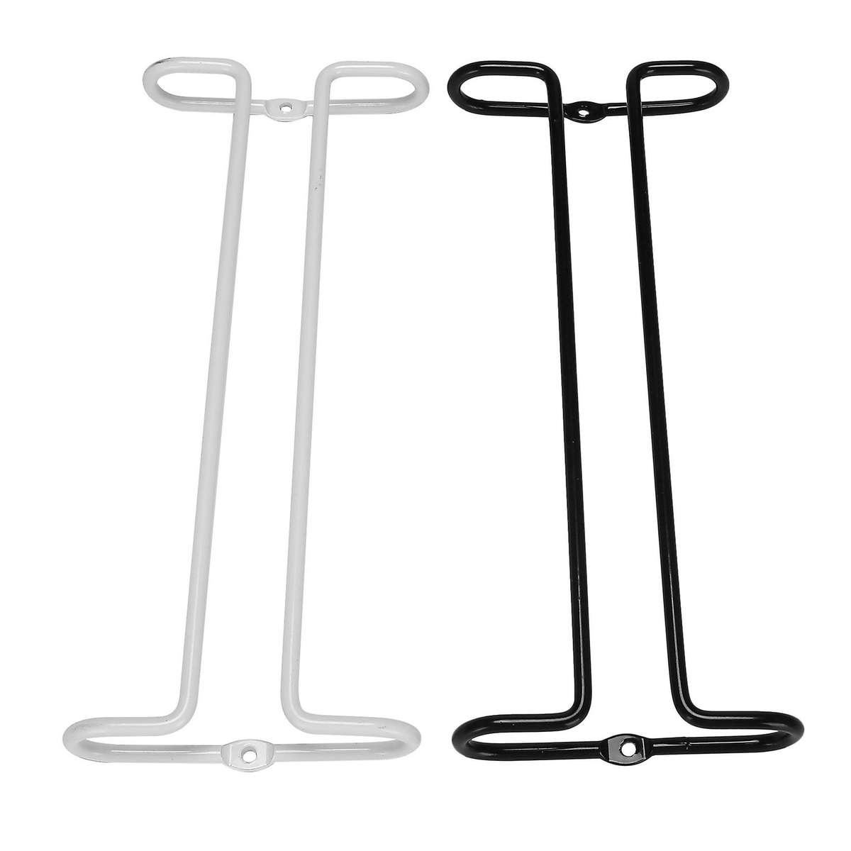 Wine Glass Rack Holder Storage Metal ,punch Free Hanging Set Of 2